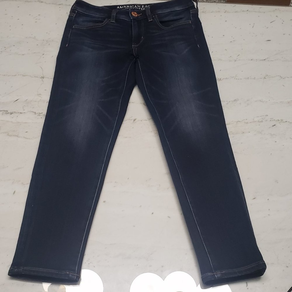 [AMERICAN EAGLE Outfitters] Women's Super Strech Denim, Pants/Jegging Crop(US 2)